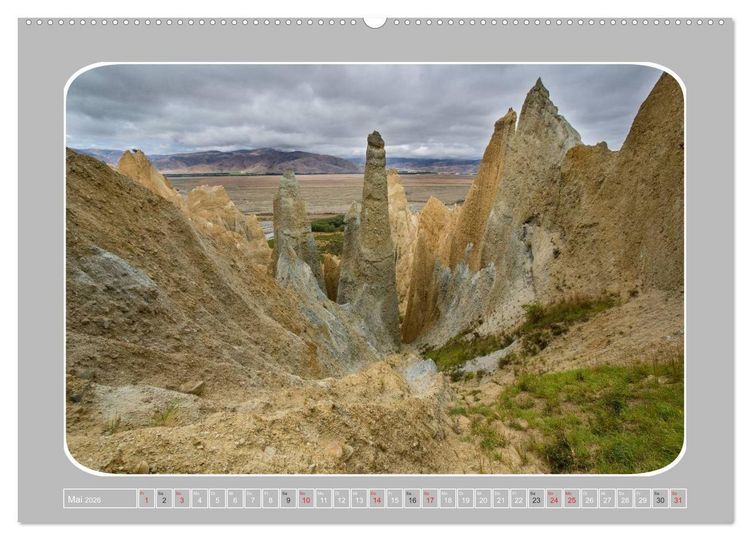 Produktbild: Neuseeland - Die S&uuml;dinsel (Wandkalender 2026 DIN A2 quer), CALVENDO Monatskalender