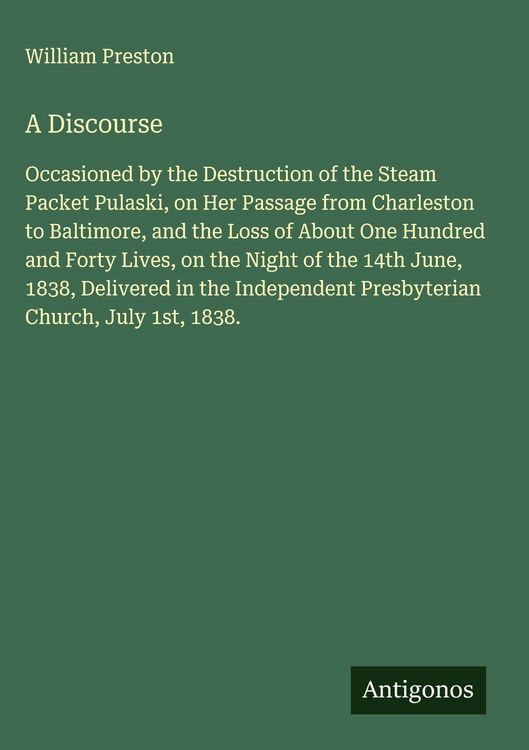 Produktbild: A Discourse