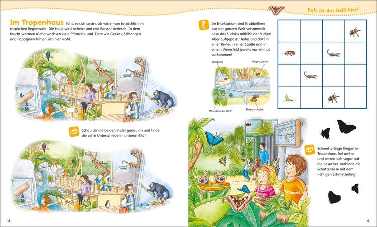 Produktbild: WAS IST WAS Junior Mitmach-Heft Zoo