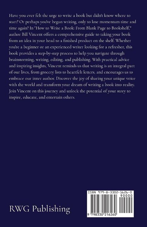 Produktbild: How to Write a Book