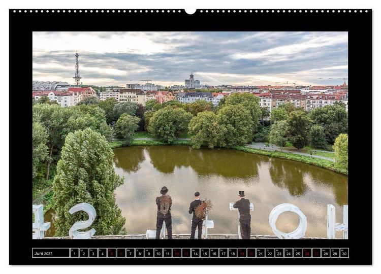 Produktbild: Schornsteinfeger in Berlin - Die Gl&uuml;cklichmacher (Wandkalender 2027 DIN A2 quer), CALVENDO Monatskalender