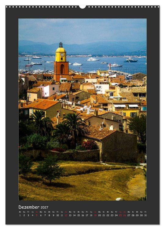 Produktbild: Saint Tropez (Wandkalender 2027 DIN A2 hoch), CALVENDO Monatskalender