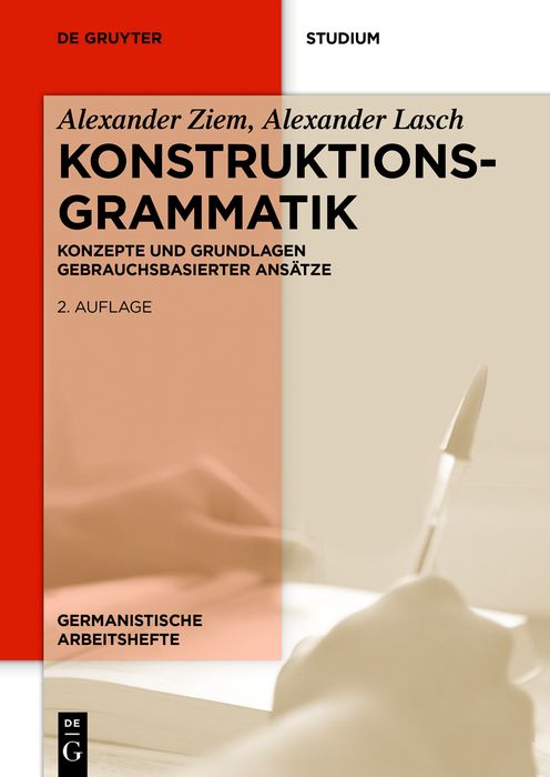 Produktbild: Konstruktionsgrammatik