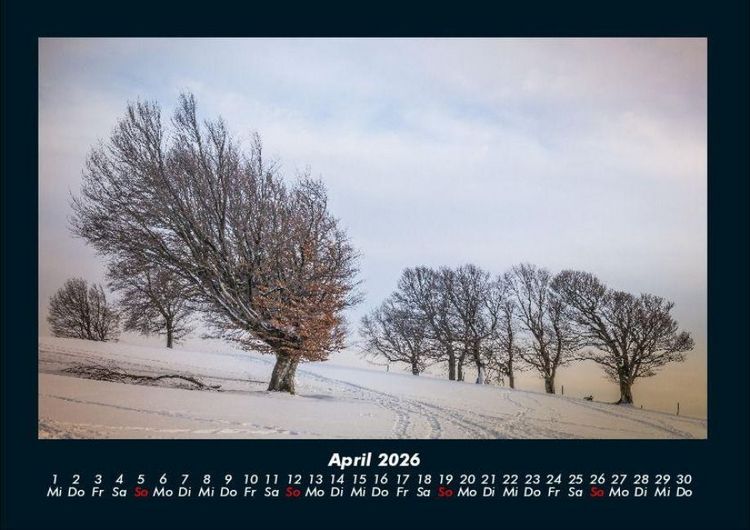 Produktbild: Winterzauber 2026 Fotokalender DIN A4
