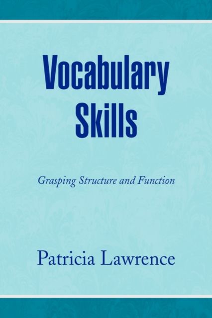 Produktbild: Lawrence, P: Vocabulary Skills