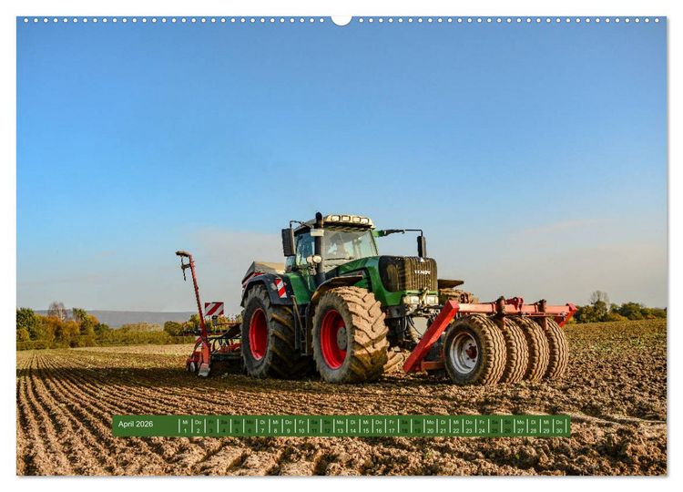 Produktbild: Landwirtschaft - Giganten im Feld (Wandkalender 2026 DIN A2 quer), CALVENDO Monatskalender