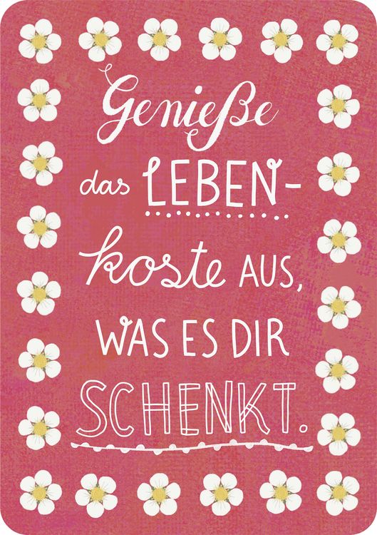 Lebe wild und voller Wunder - 50 Inspirationskarten aus der Natur