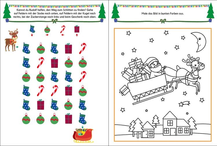 Produktbild: Metallic-Stickerspa&szlig; - Weihnachten