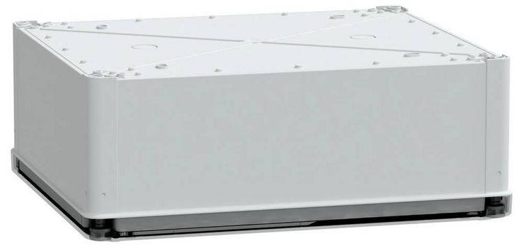 Produktbild: Schneider Electric PanelSeT TBS NSYTBS342912T Wand-Geh&auml;use 291 x 341 x 128 ABS Lichtgrau (RAL 7035) 1 St.
