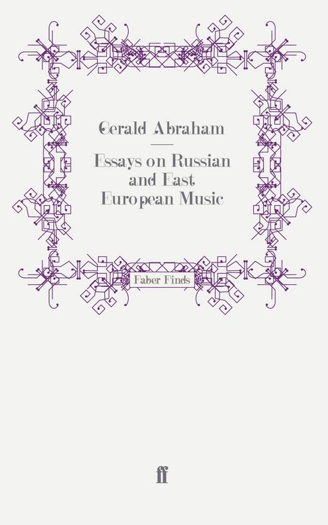Produktbild: Essays on Russian and East European Music