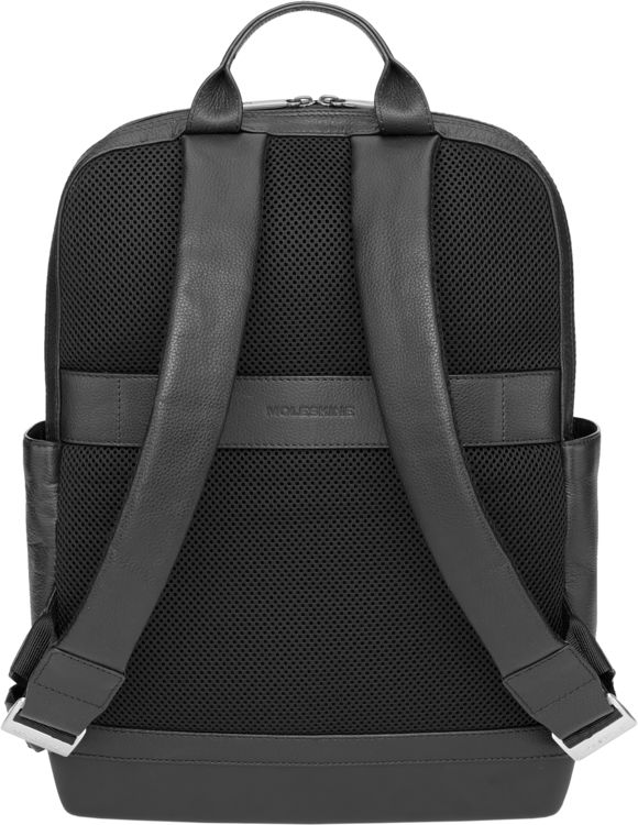 Produktbild: Moleskine klassischer Pro Lederrucksack Schwarz