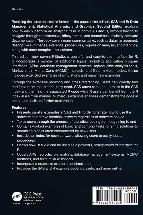 Produktbild: SAS and R