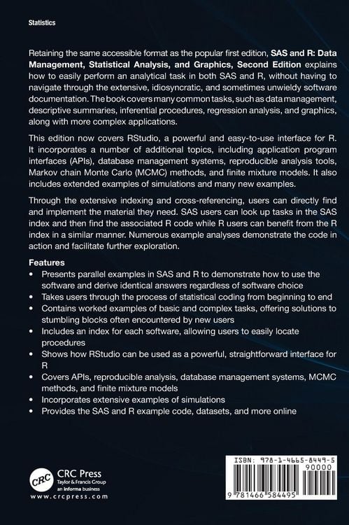Produktbild: SAS and R