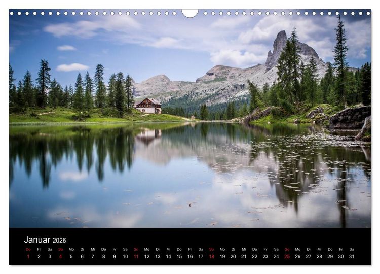 Produktbild: Meine Sicht der Alpen (Wandkalender 2026 DIN A3 quer), CALVENDO Monatskalender