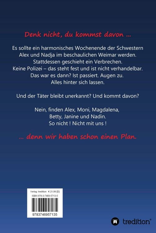 Produktbild: Frauenplan - Denk nicht, du kommst davon ...