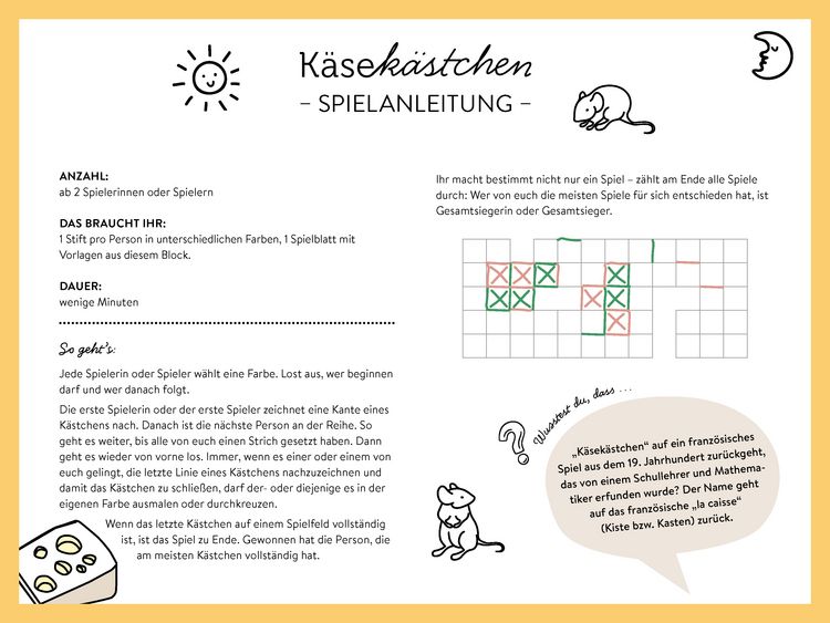 Produktbild: Der gro&szlig;e Spieleblock. Spielspa&szlig; f&uuml;r Gro&szlig; und Klein