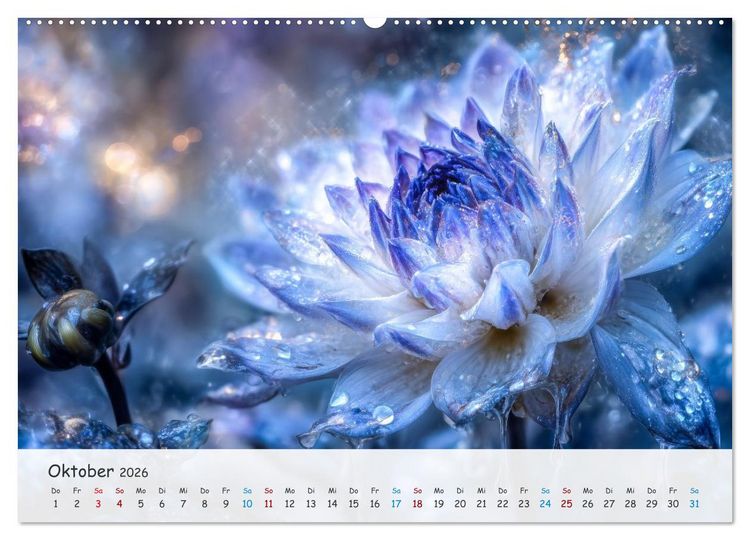 Produktbild: Florale Kompositionen (Wandkalender 2026 DIN A2 quer), CALVENDO Monatskalender