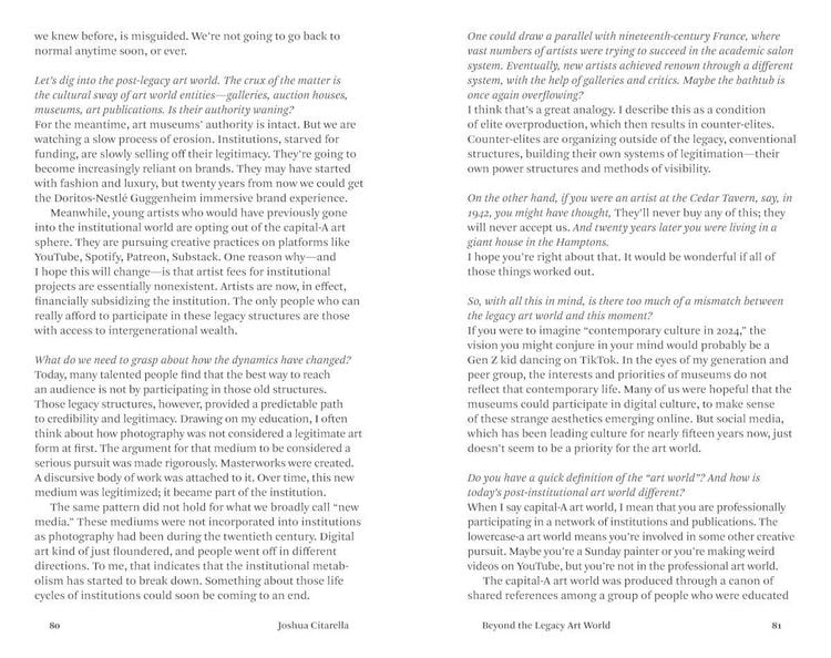 Produktbild: Andr&aacute;s Sz&aacute;nt&oacute;. The Future of the Art World. 38 Dialogues