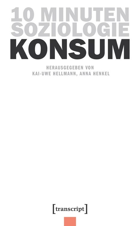 Produktbild: 10 Minuten Soziologie: Konsum