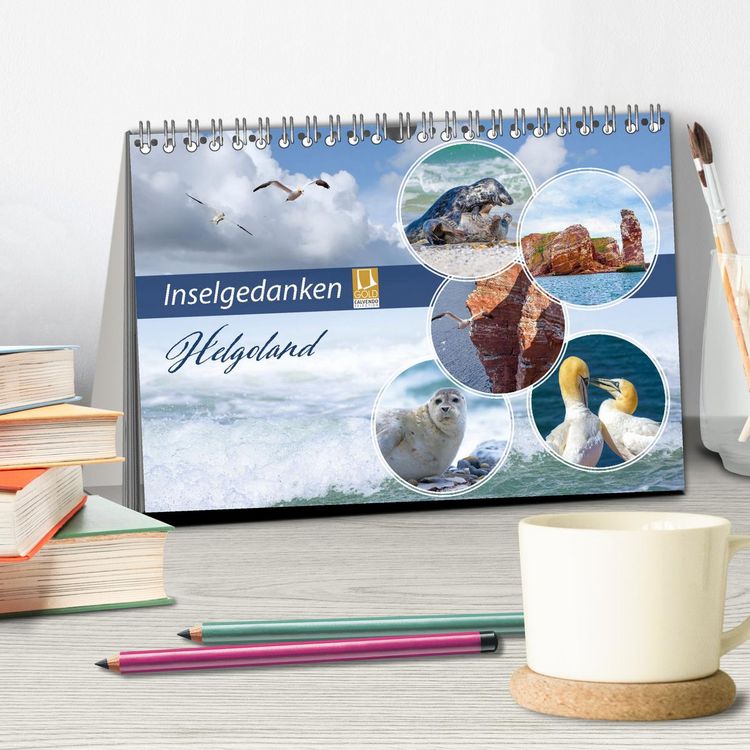 Produktbild: Insel Gedanken (Tischkalender 2026 DIN A5 quer), CALVENDO Monatskalender