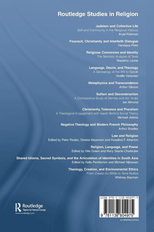 Produktbild: Theology, Creation, and Environmental Ethics