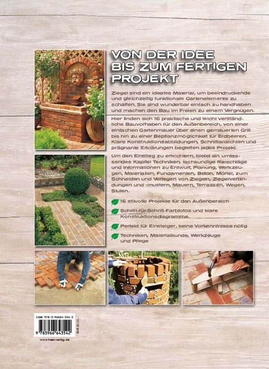 Projekte mit Ziegelsteinen: 16 tolle Ideen für Ihren Garten und Terrasse