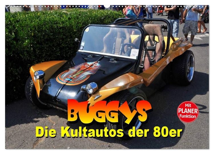 Produktbild: Buggys - die Kultautos der 80er (Wandkalender 2025 DIN A2 quer), CALVENDO Monatskalender
