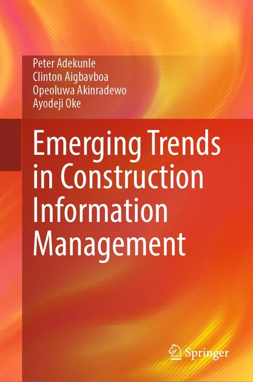 Produktbild: Emerging Trends in Construction Information Management