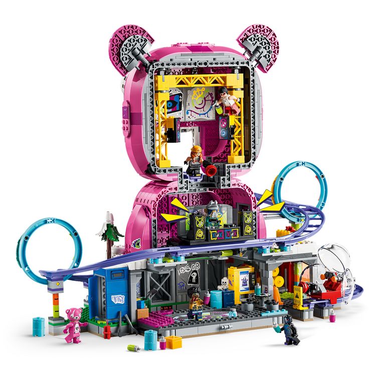 Produktbild: LEGO Fortnite 77082 Rave Cave, Spielzeug f&uuml;r Kinder und Gamer