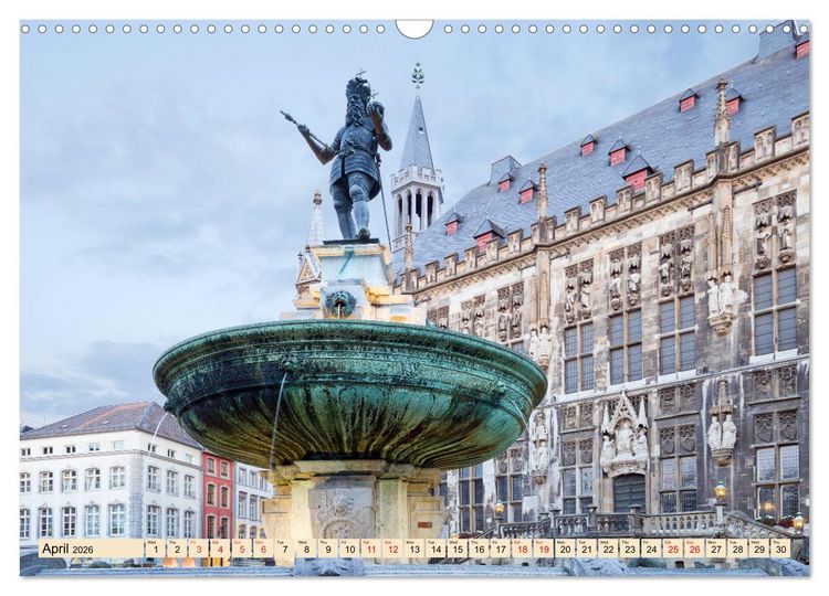 Produktbild: IMPERIAL CITY OF AACHEN (Wall Calendar 2026 DIN A3 landscape), CALVENDO 12 Month Wall Calendar