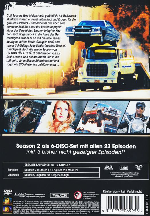 Produktbild: Ein Colt f&uuml;r alle F&auml;lle - Season 2 [6 DVDs]