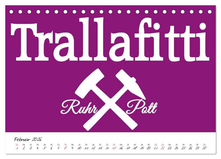 Produktbild: Ruhrpott Vokabeln (Tischkalender 2026 DIN A5 quer), CALVENDO Monatskalender