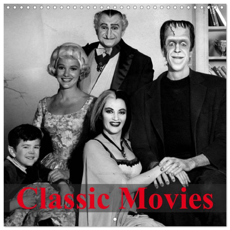 Produktbild: Classic Movies (Wall Calendar 2026 12 &times; 12 Inch) CALVENDO 12 Month Wall Calendar