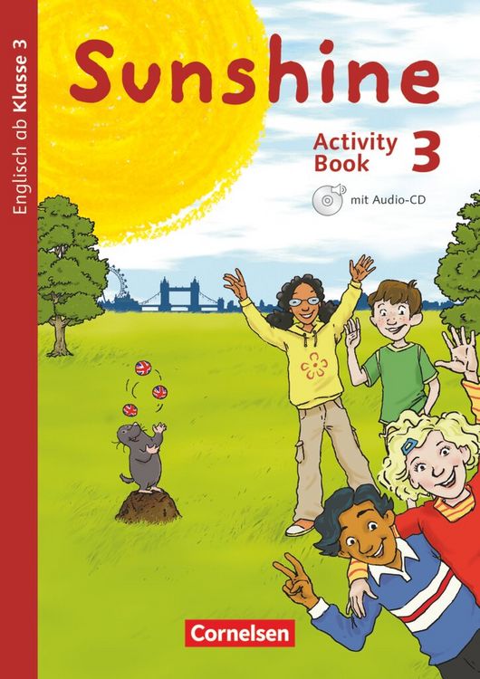 Produktbild: Sunshine 3. Schuljahr. Activity Book mit Audio-CD, Minibildkarten und Faltboxen