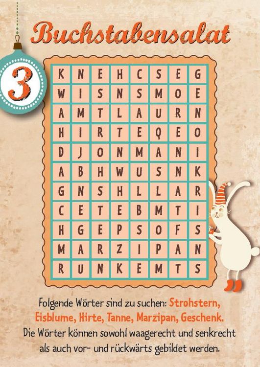 Produktbild: R&auml;tseladventskalender to go