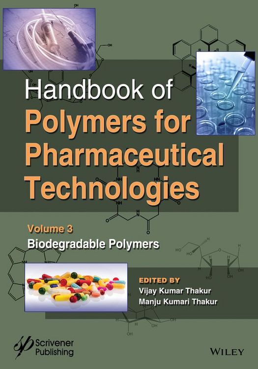 Produktbild: Handbook of Polymers for Pharmaceutical Technologies, Biodegradable Polymers