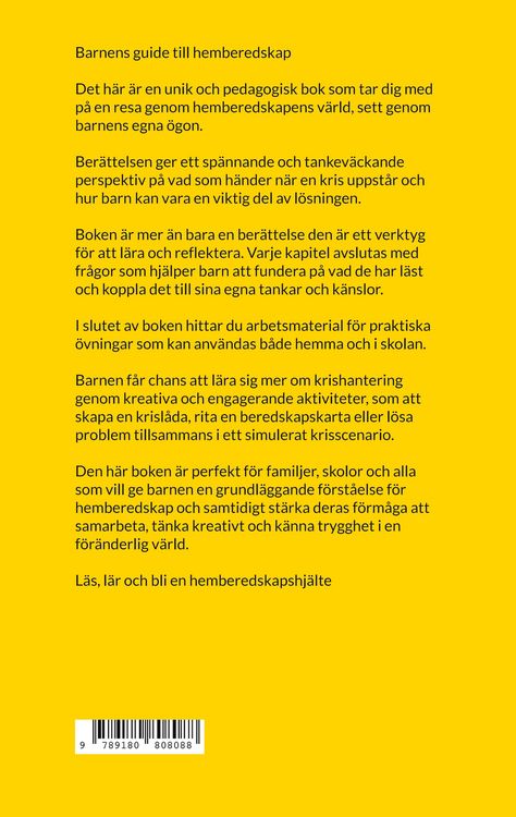 Produktbild: Barnens guide till hemberedskap