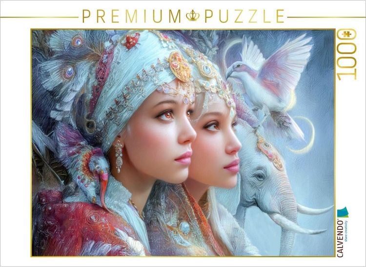 Produktbild: CALVENDO Puzzle Paradiesische Welt | 1000 Teile Lege-Gr&ouml;&szlig;e 64x48cm Foto-Puzzle f&uuml;r gl&uuml;ckliche Stunden