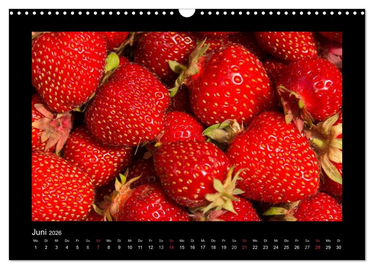 Produktbild: essbar &ndash; Buntes Obst und Gem&uuml;se (Wandkalender 2026 DIN A3 quer), CALVENDO Monatskalender