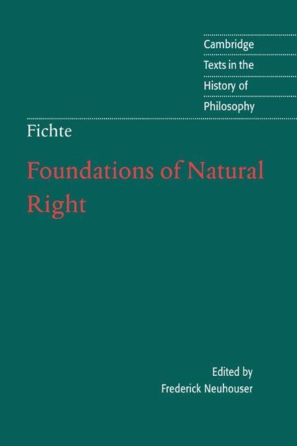 Produktbild: Foundations of Natural Right