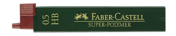 Produktbild: Faber-Castell Bleistiftminen Super Polymer, 0,5 mm HB
