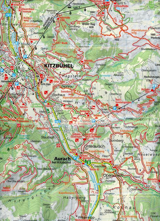 Produktbild: Mayr Wanderkarte Kitzb&uuml;hel XL 1:25.000