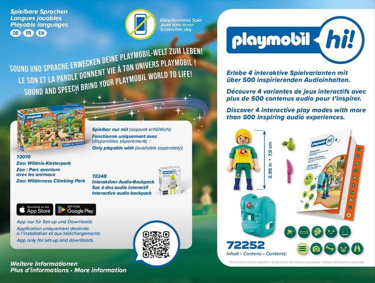 Produktbild: 72252 Magische Sticker "Zoo 72070"