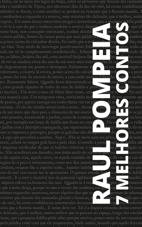 Produktbild: 7 melhores contos de Raul Pomp&eacute;ia