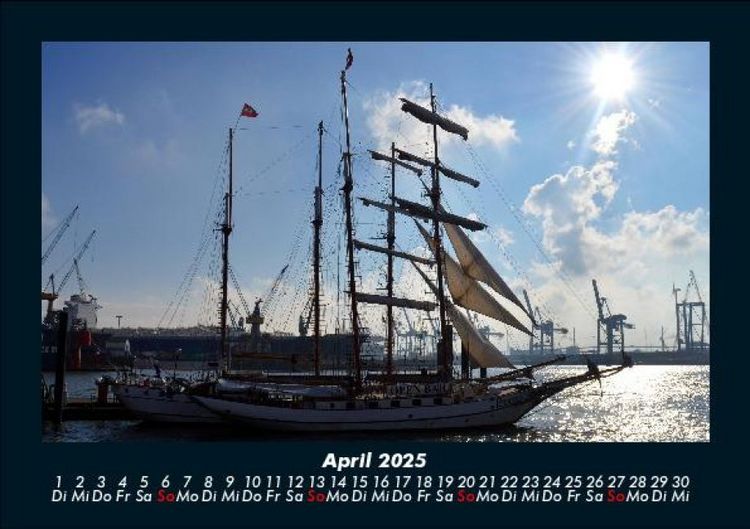 Produktbild: Hamburg 2025 Fotokalender DIN A5