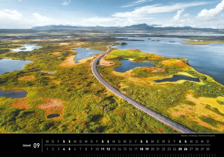 Produktbild: Island Premiumkalender 2027