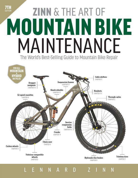 Produktbild: Zinn and the Art of Mountain Bike Maintenance, 7th Edition