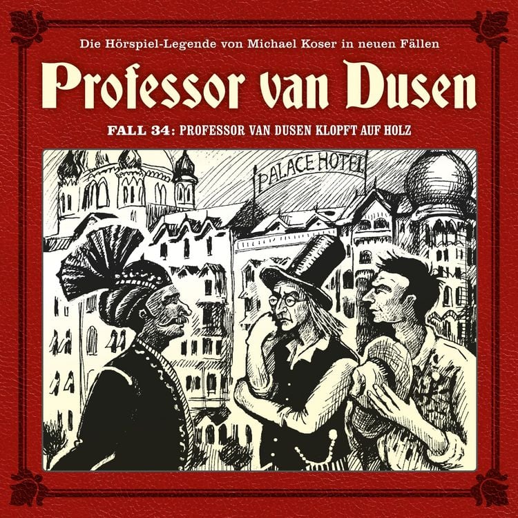 Produktbild: Professor van Dusen klopft auf Holz