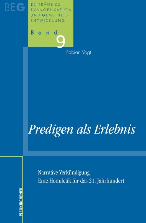 Produktbild: Predigen als Erlebnis