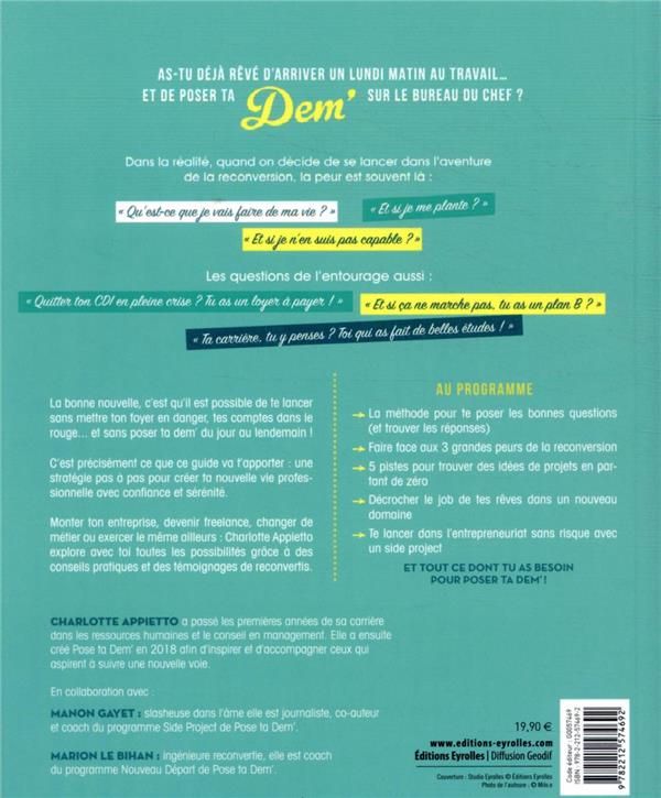 Produktbild: Pose ta dem l'art de reinventer